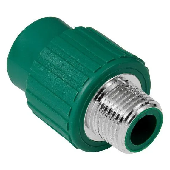 Conector Macho Pp-r 25x20mm 3/4x1/2 Verdeplus Termofusionable