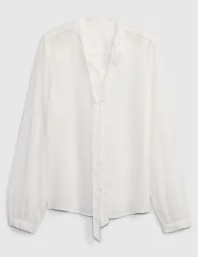 Blusa manga larga para mujer