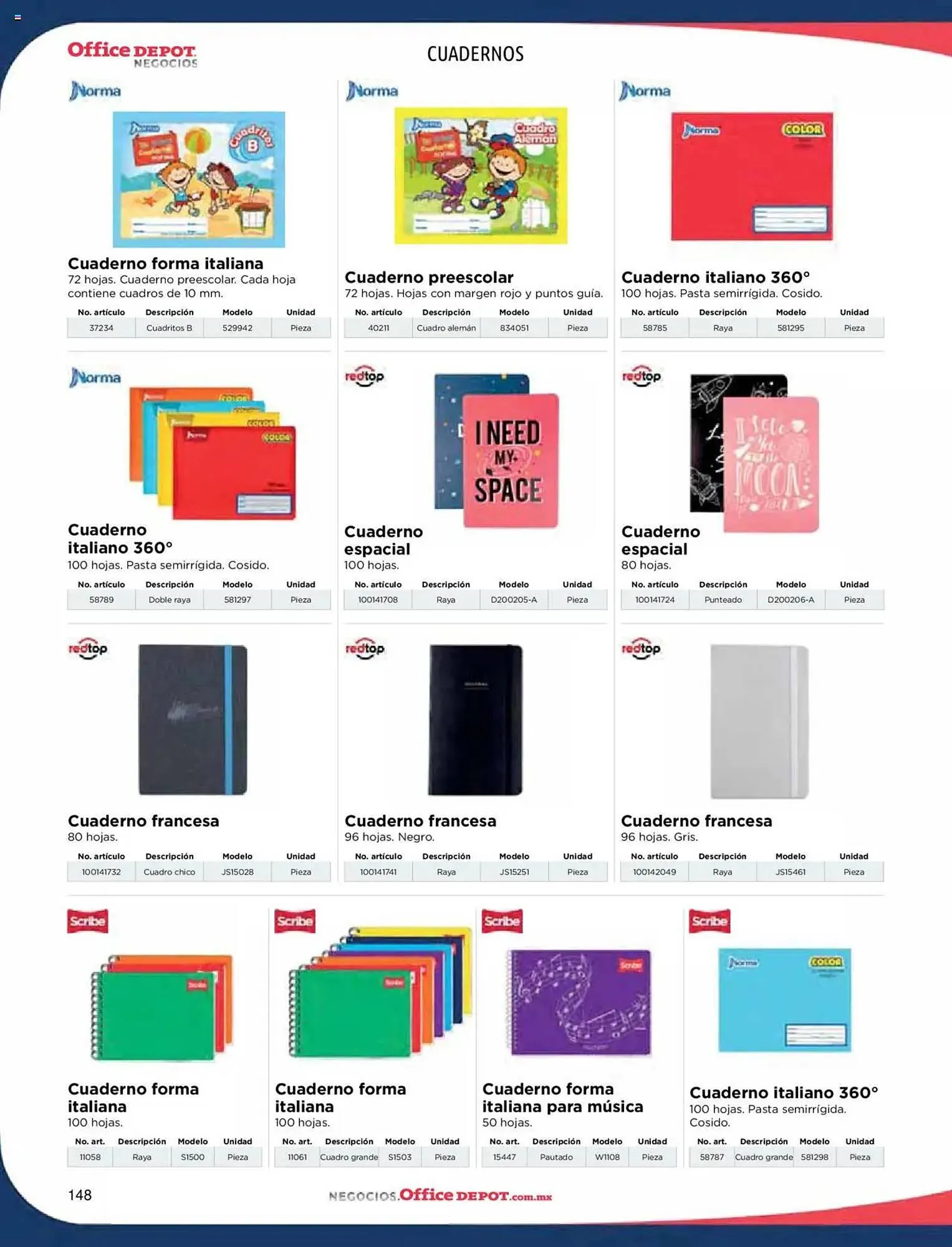 Catálogo de Catálogo Office Depot 9 de enero al 31 de diciembre 2025 - Pagina 150