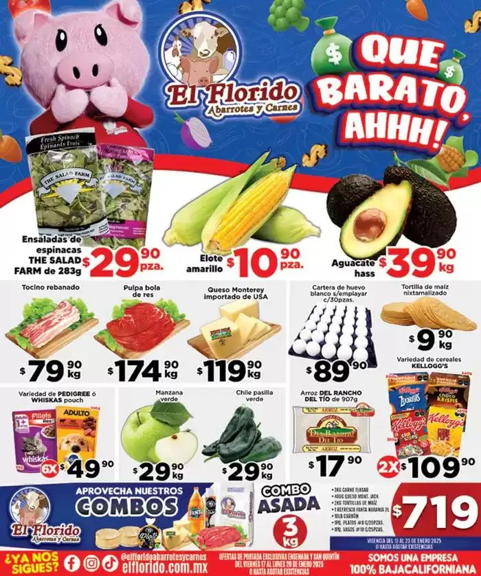 Catálogo de Que barato Ensenada 17 de enero al 20 de enero 2025 - Pagina 1