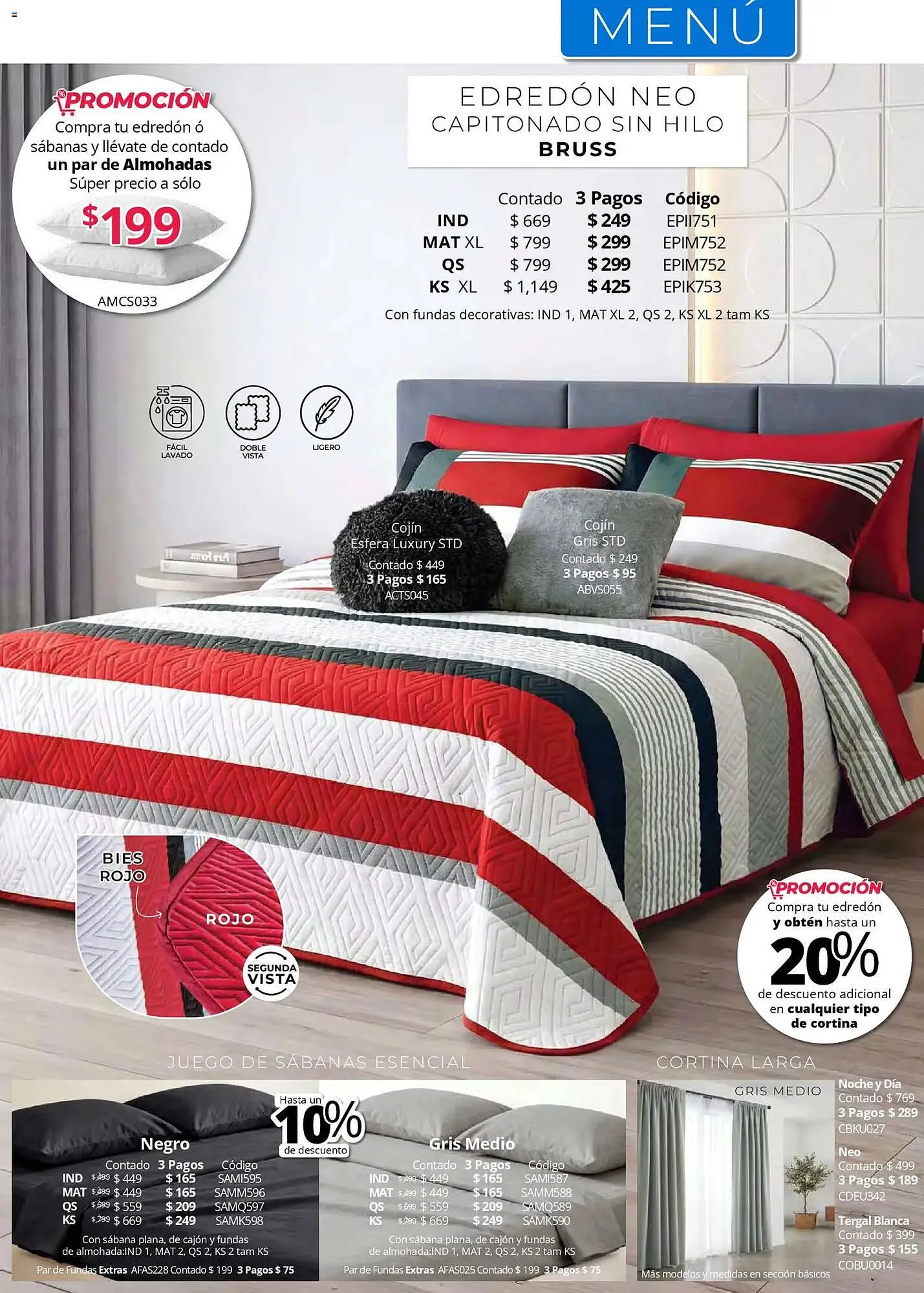 Catálogo de Catálogo Colchas Concord 1 de mayo al 1 de agosto 2026 - Pagina 91