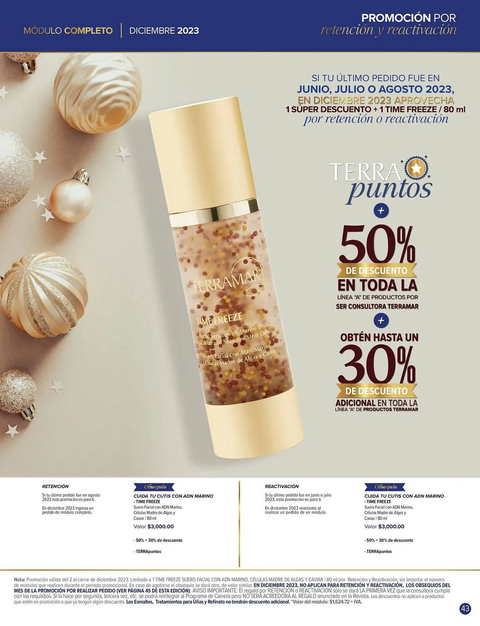 Catálogo de Catálogo Terramar Brands 4 de diciembre al 31 de diciembre 2023 - Pagina 43