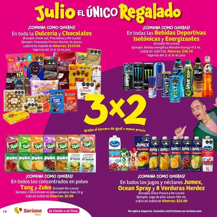 Catálogo de Julio Regalado Híper 12 de julio al 17 de julio 2024 - Pagina 14