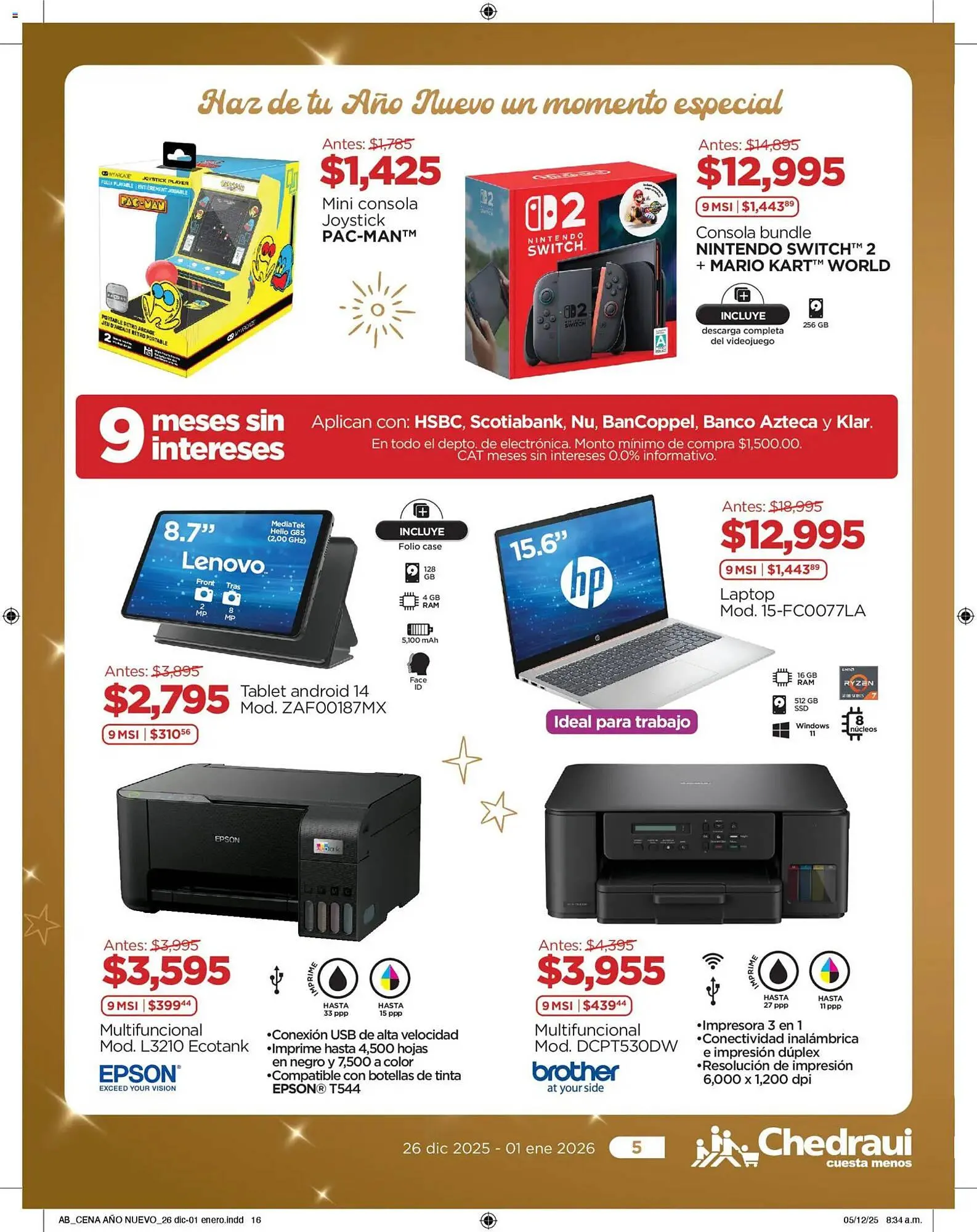 Catálogo de Folleto Chedraui 27 de diciembre al 1 de enero 2026 - Pagina 16