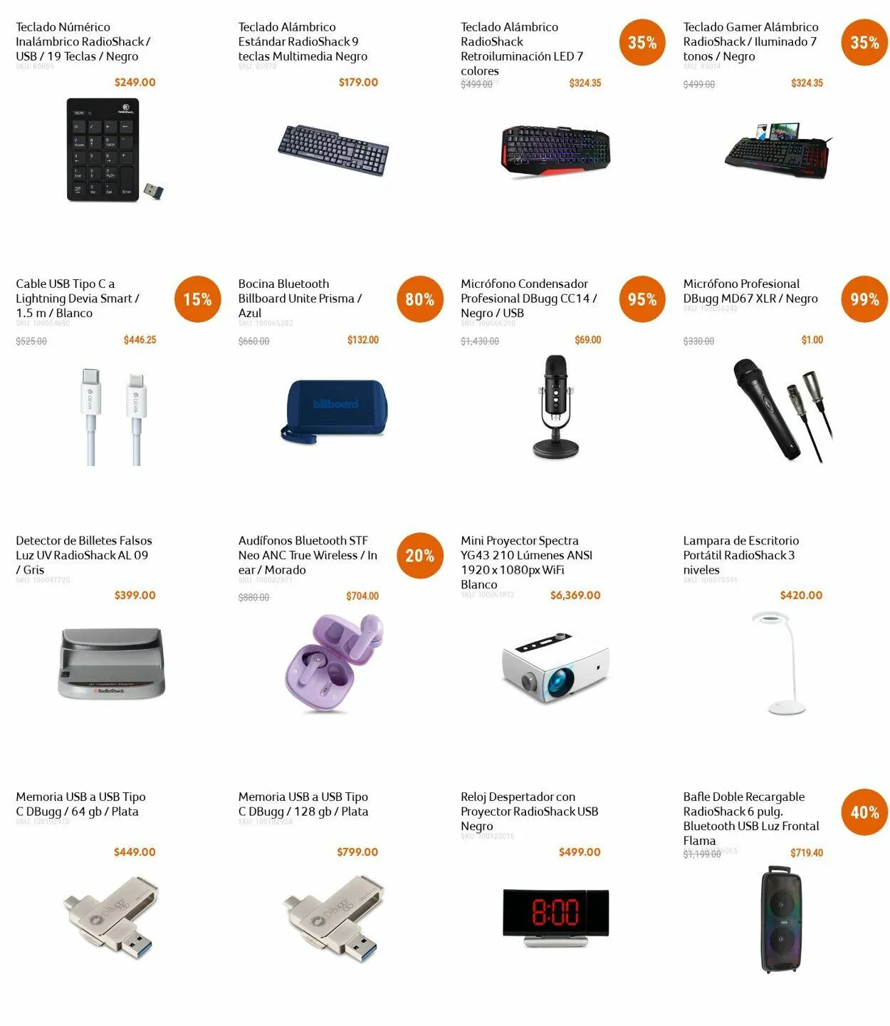 Catálogo de Radio Shack Oferta actual 28 de agosto al 12 de septiembre 2024 - Pagina 4