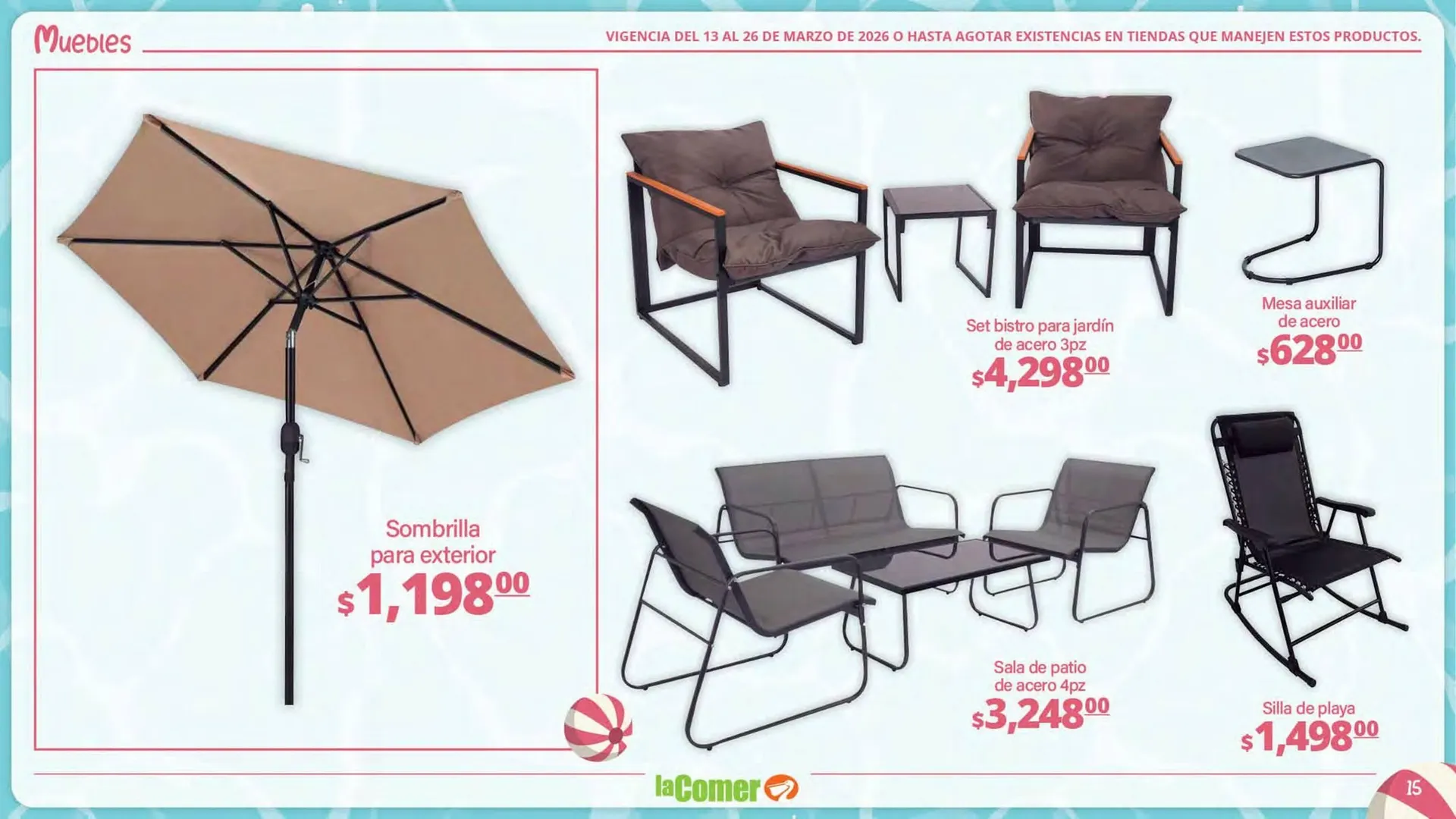 Catálogo de Folleto La Comer 13 de marzo al 26 de marzo 2026 - Pagina 15