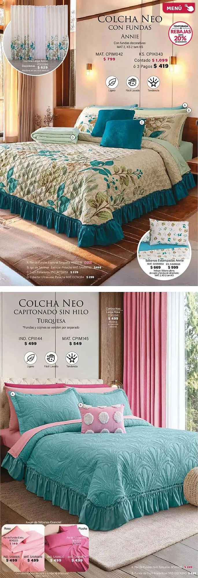 Catálogo de Catálogo Colchas Concord 1 de febrero al 2 de mayo 2026 - Pagina 78