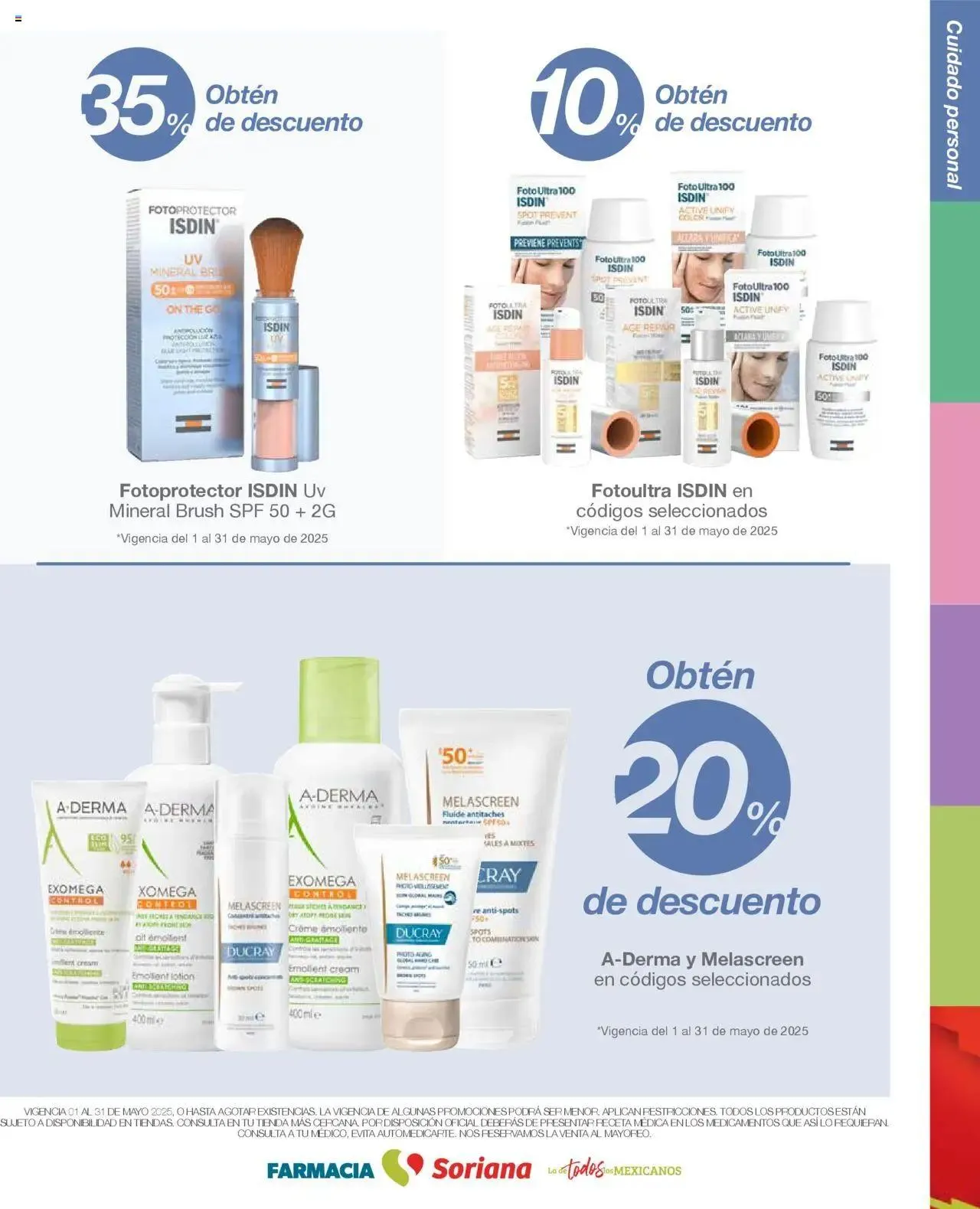 Catálogo de Soriana - Folleto Farmacia Mayo Híper Nacional 1 de mayo al 31 de mayo 2025 - Pagina 7