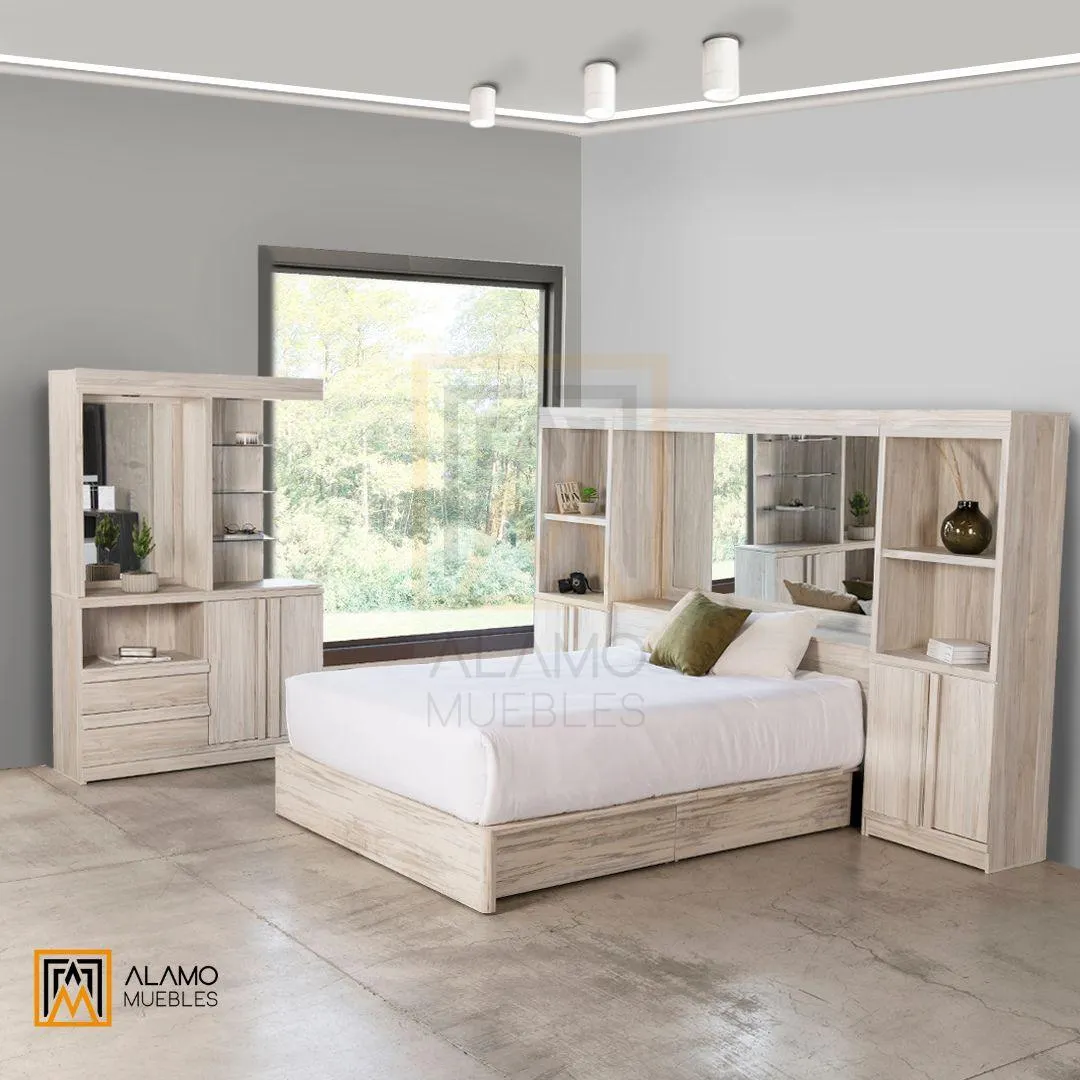 Recámara Indiana Ambrossia 5 piezas