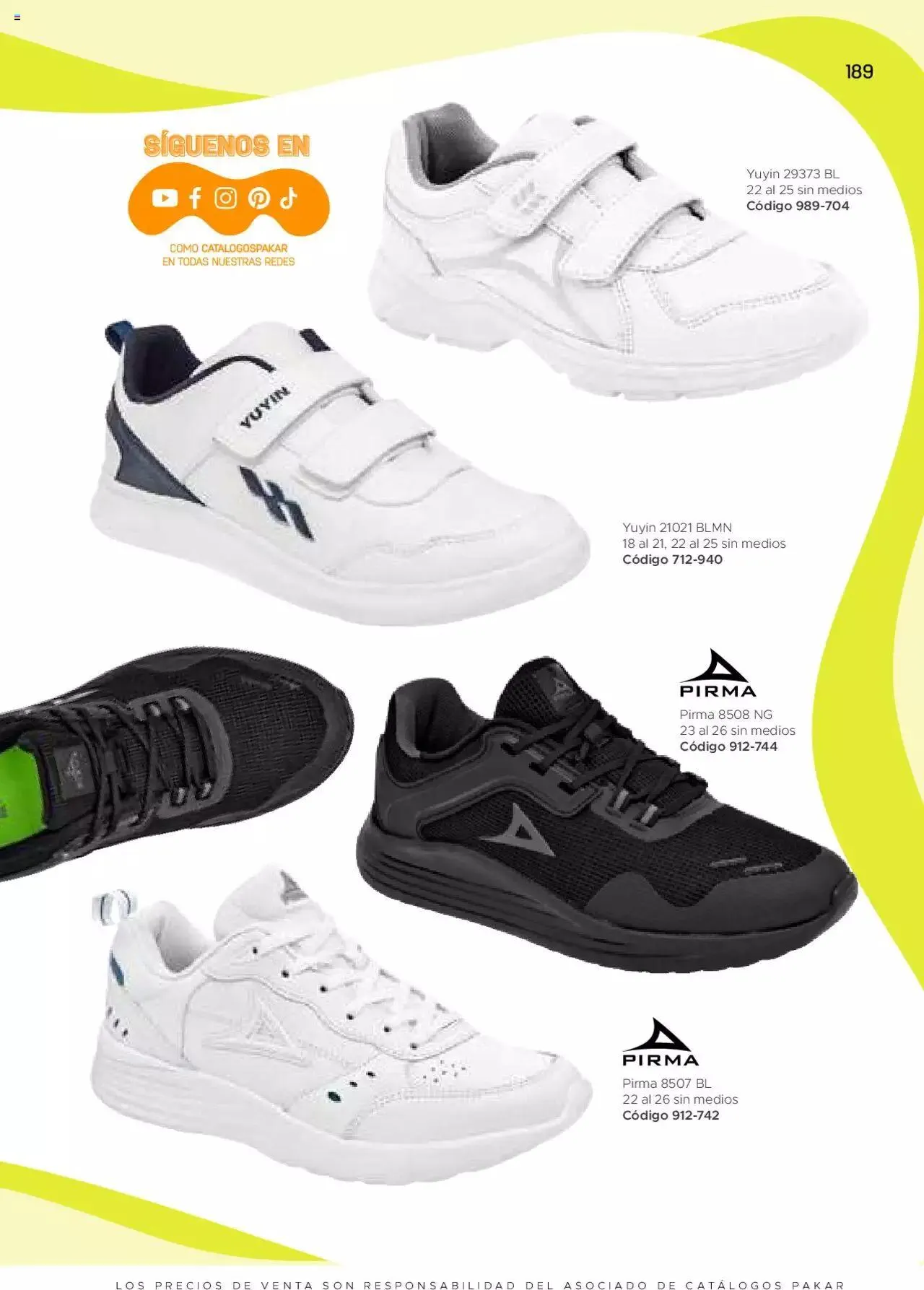 Catálogo de SC Pakar - Casual 27 de enero al 31 de diciembre 2023 - Pagina 189