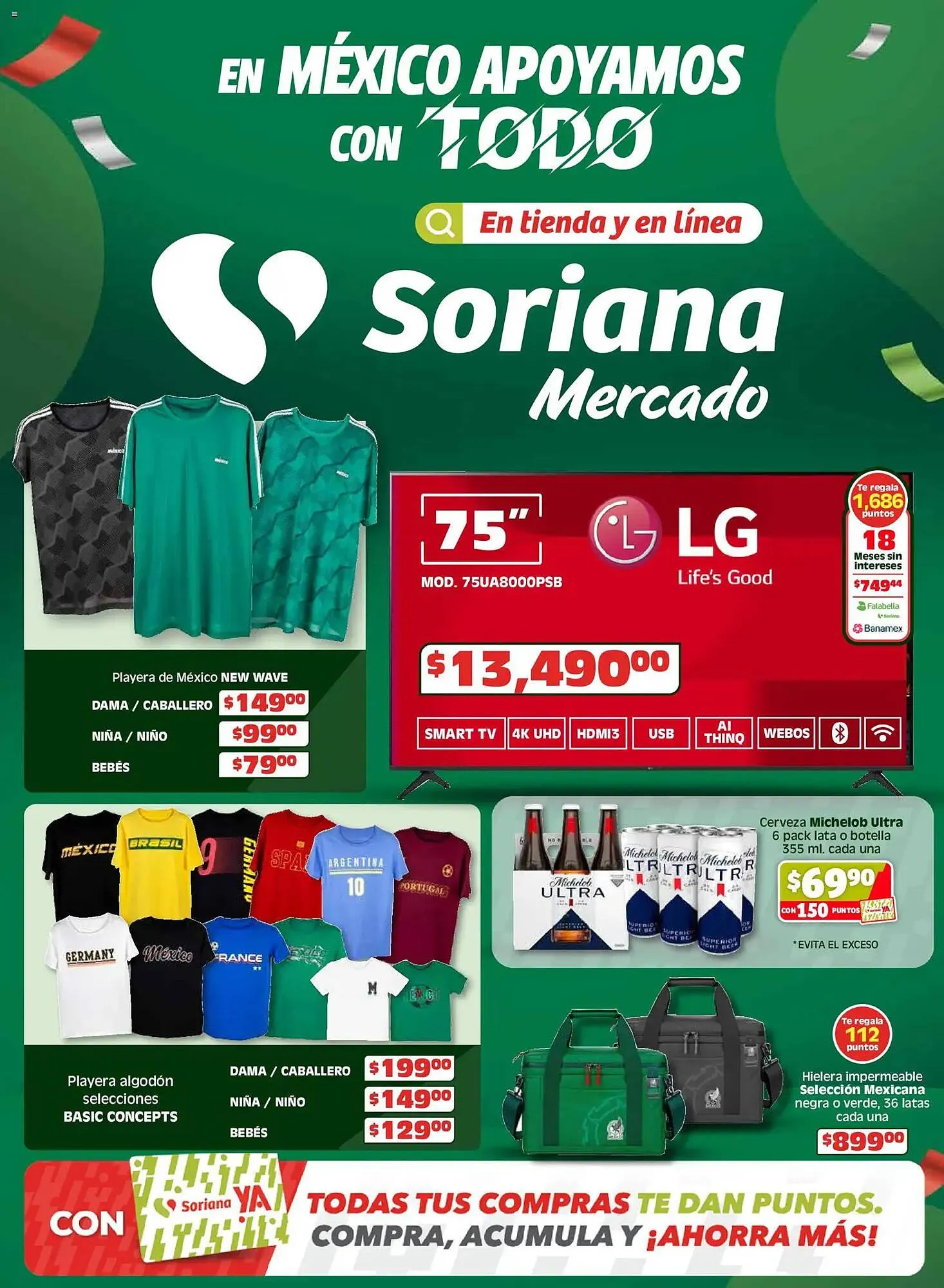 Catálogo de Folleto Soriana Mercado 15 de abril al 13 de mayo 2026 - Pagina 1