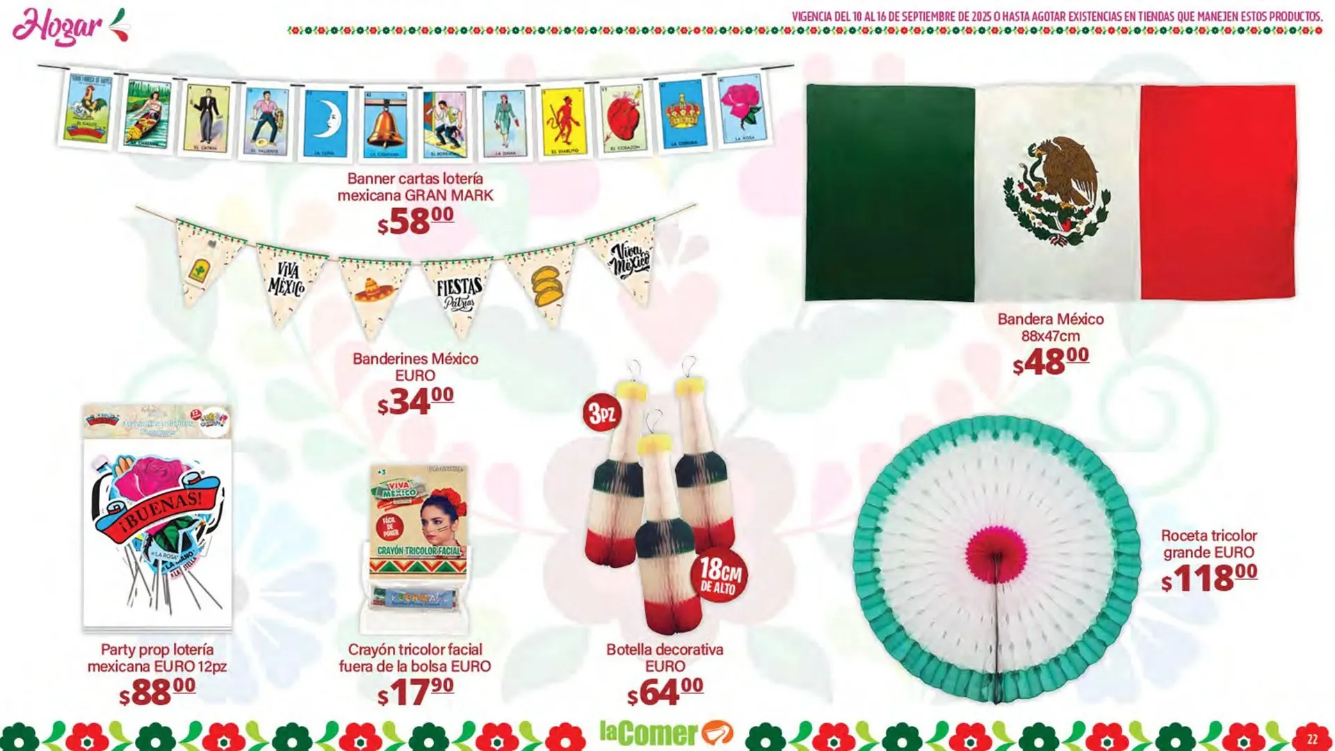 Catálogo de Folleto La Comer 10 de septiembre al 16 de septiembre 2025 - Pagina 22