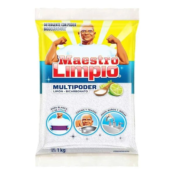 Detergente Maestro limpio polvo multiusos 1000 g