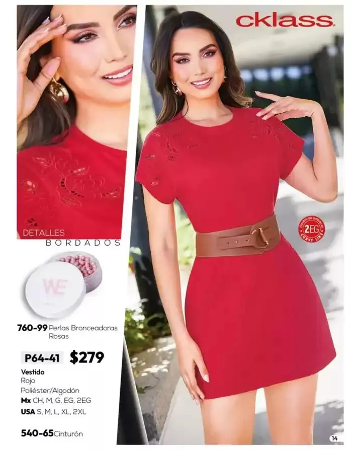 Catálogo de Catálogo Cklass Ropa Complemento de Verano 2025 México 1 de marzo al 30 de septiembre 2025 - Pagina 15