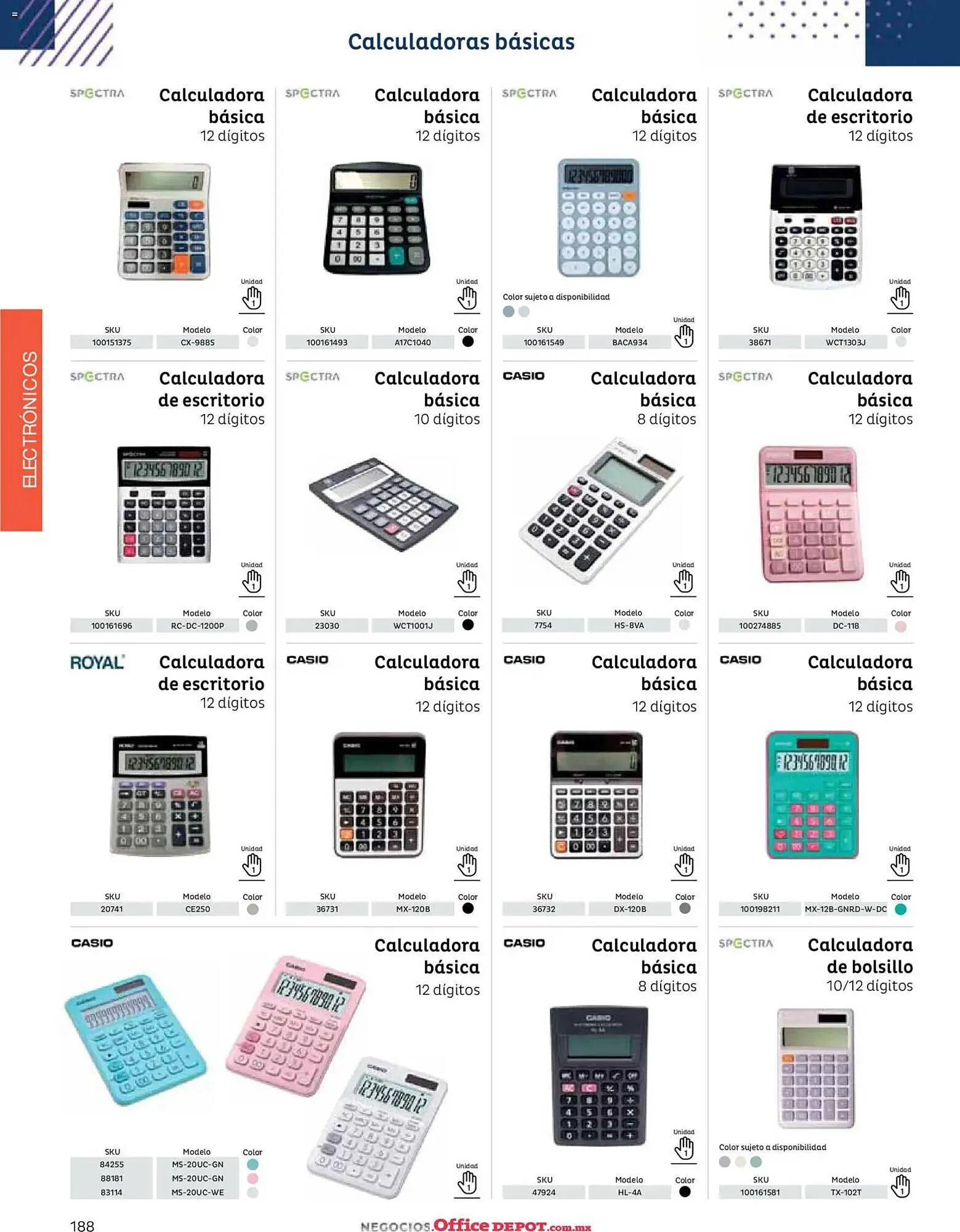 Catálogo de Catálogo Office Depot 12 de enero al 1 de enero 2027 - Pagina 190