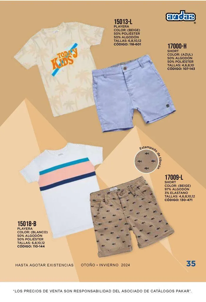 Catálogo de Pakar Audaz 26 de julio al 31 de diciembre 2024 - Pagina 35