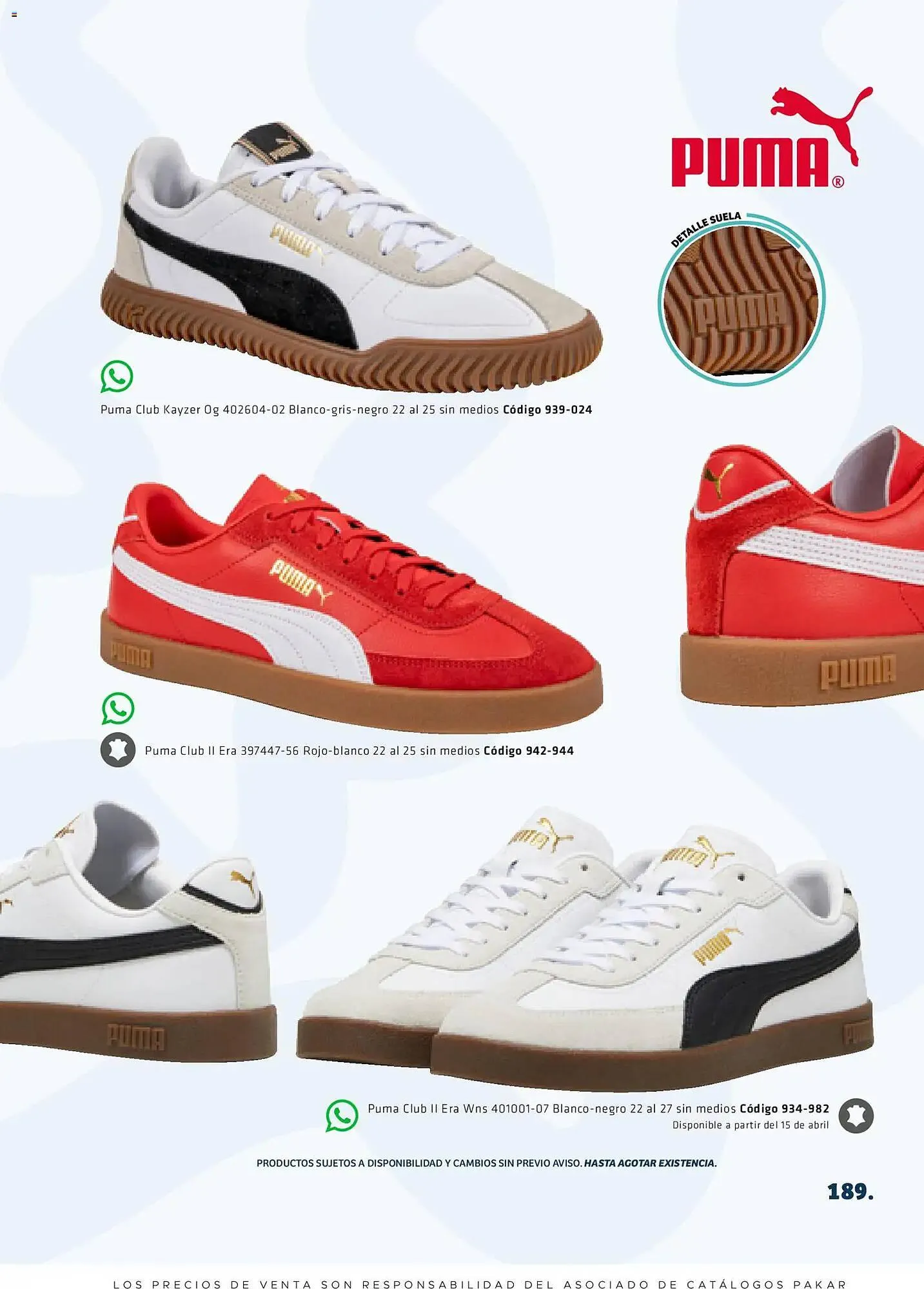 Catálogo de Catálogo SC Pakar 27 de febrero al 1 de enero 2027 - Pagina 189