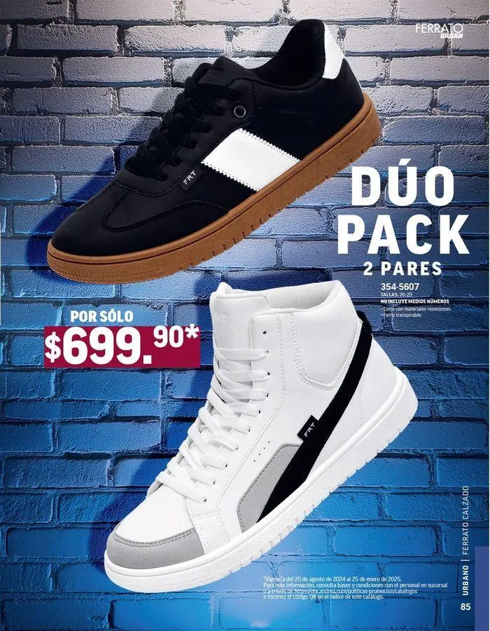 Catálogo de ANDREA - CALZADO CABALLERO 26 de agosto al 25 de enero 2025 - Pagina 179