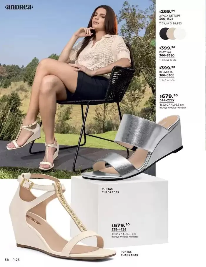 Catálogo de ANDREA | CALZADO DAMA 26 de enero al 24 de mayo 2025 - Pagina 38