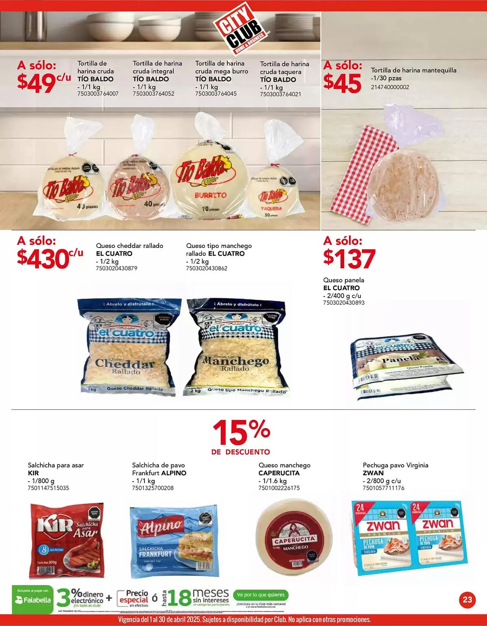 Catálogo de Catálogo City Club 1 de abril al 30 de abril 2025 - Pagina 23