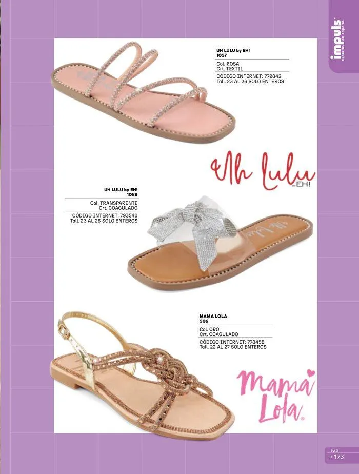 Catálogo de IMPULS Dama Verano-Otoño 5 de julio al 15 de noviembre 2024 - Pagina 175