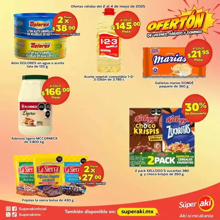 Catálogo de Oferton 2 de mayo al 4 de mayo 2025 - Pagina 3