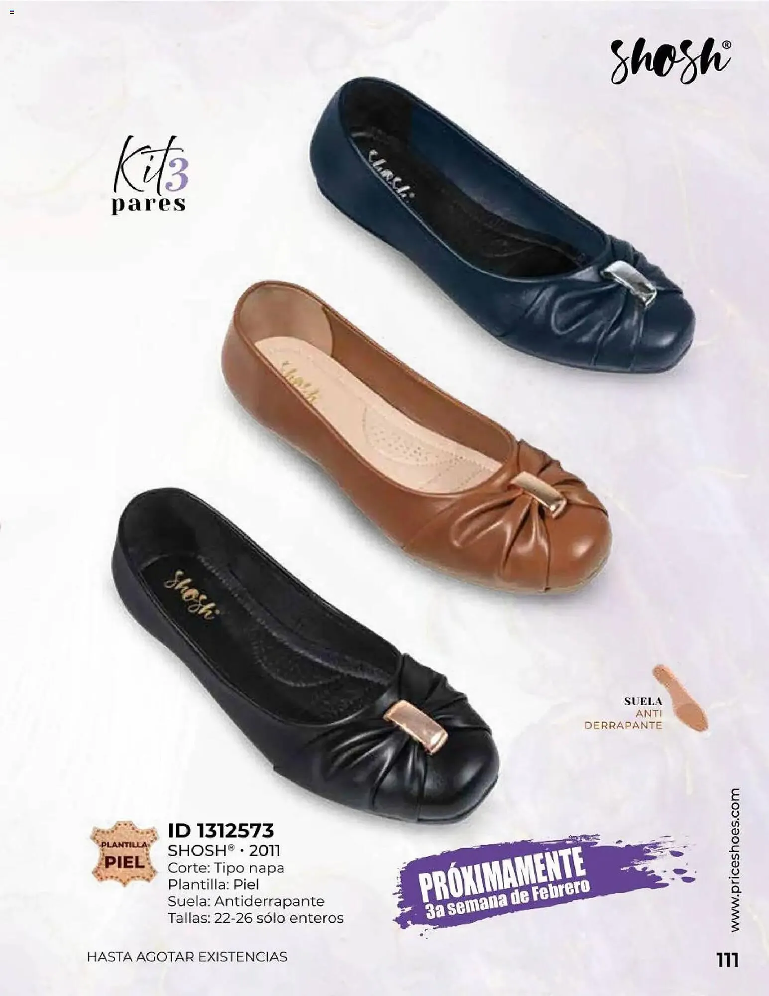 Catálogo de Catálogo Price Shoes 15 de febrero al 1 de enero 2027 - Pagina 111