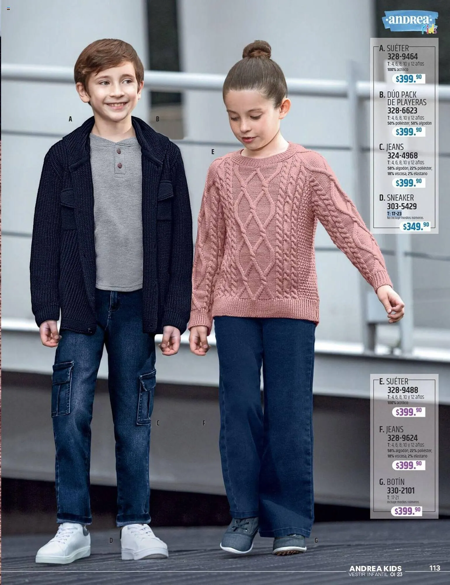 Catálogo de Catálogo Andrea 27 de agosto al 27 de enero 2024 - Pagina 113