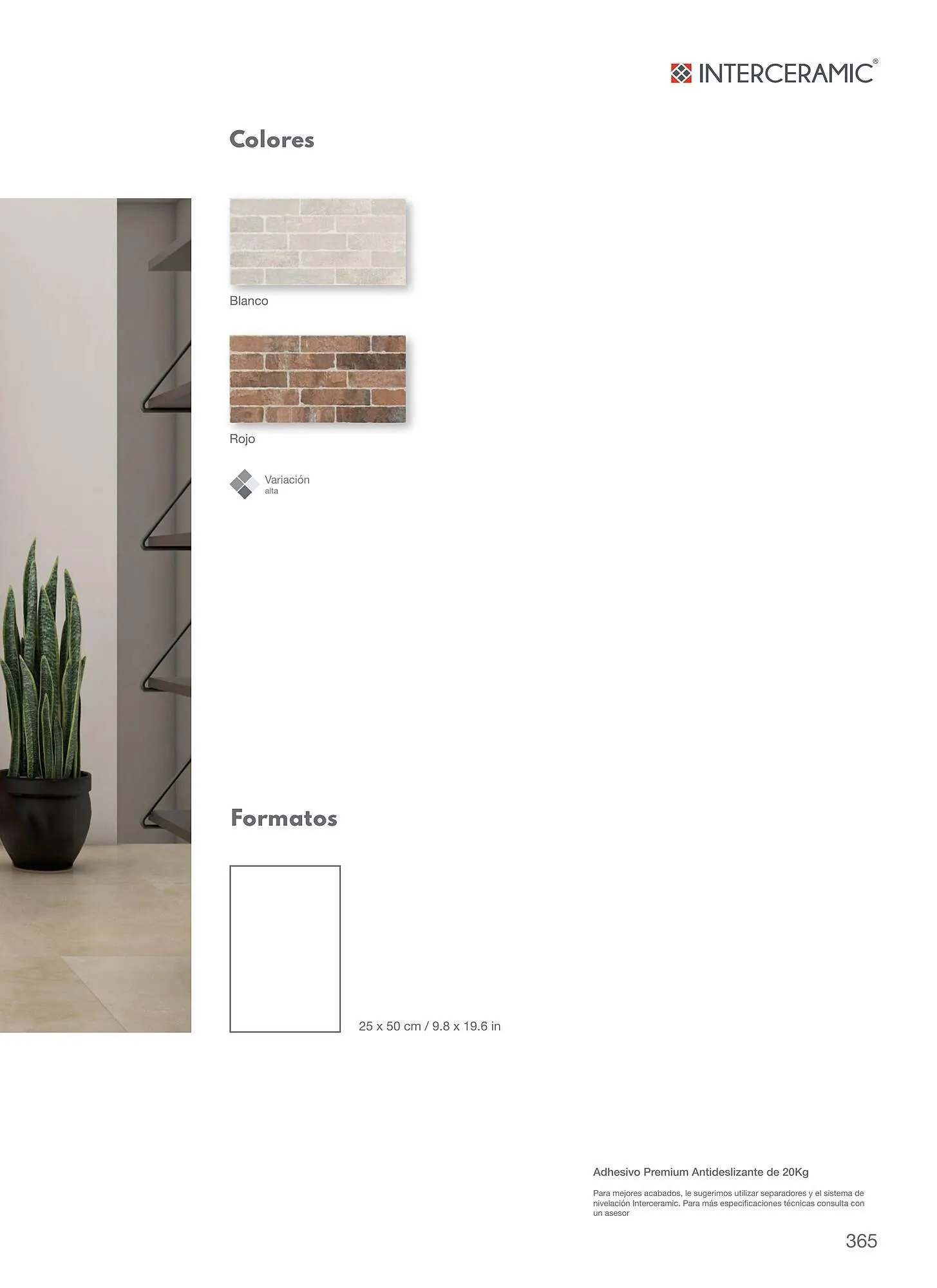 Catálogo de Catálogo Interceramic 12 de marzo al 31 de diciembre 2024 - Pagina 365