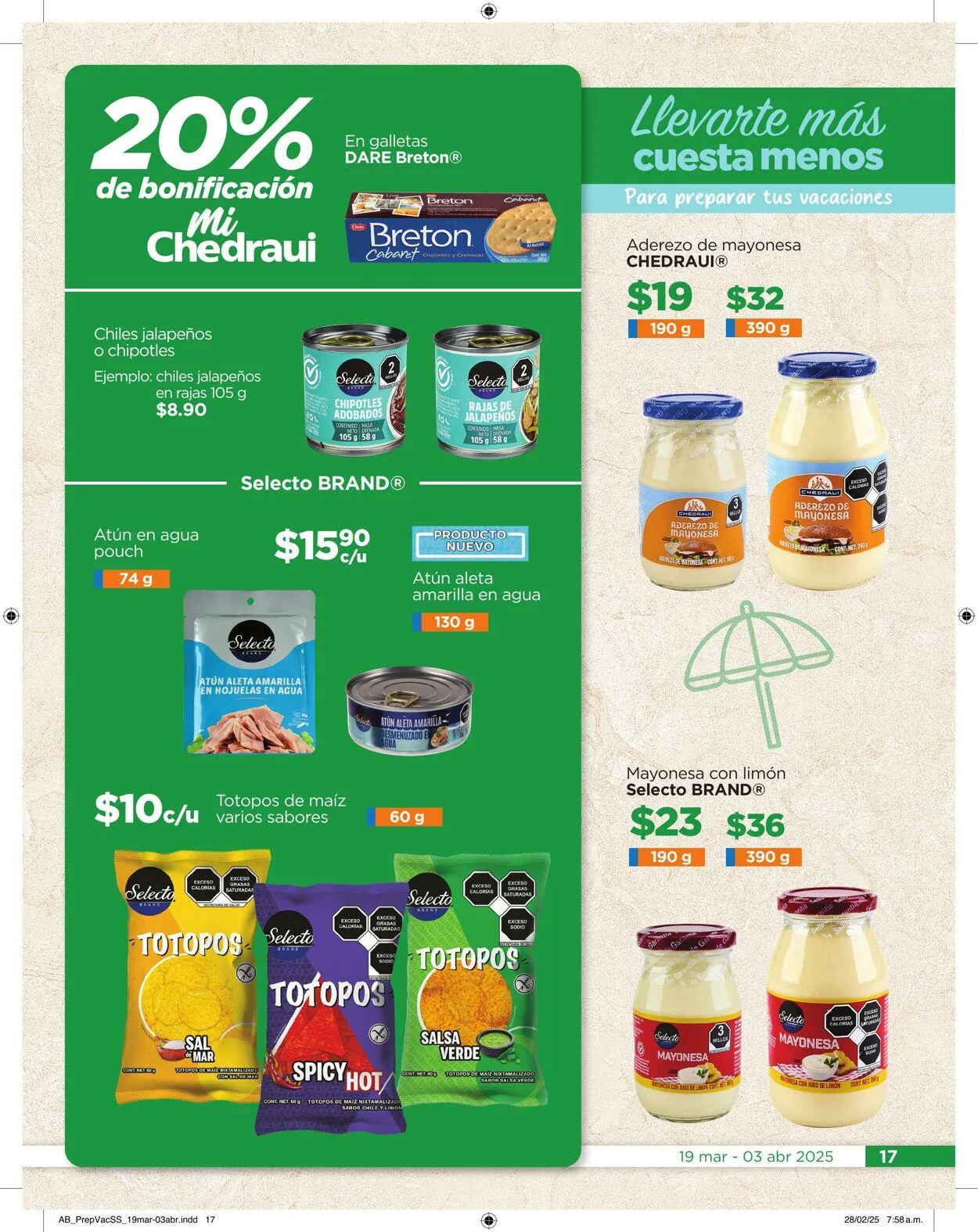 Catálogo de Chedraui Oferta actual 30 de julio al 13 de agosto 2025 - Pagina 17