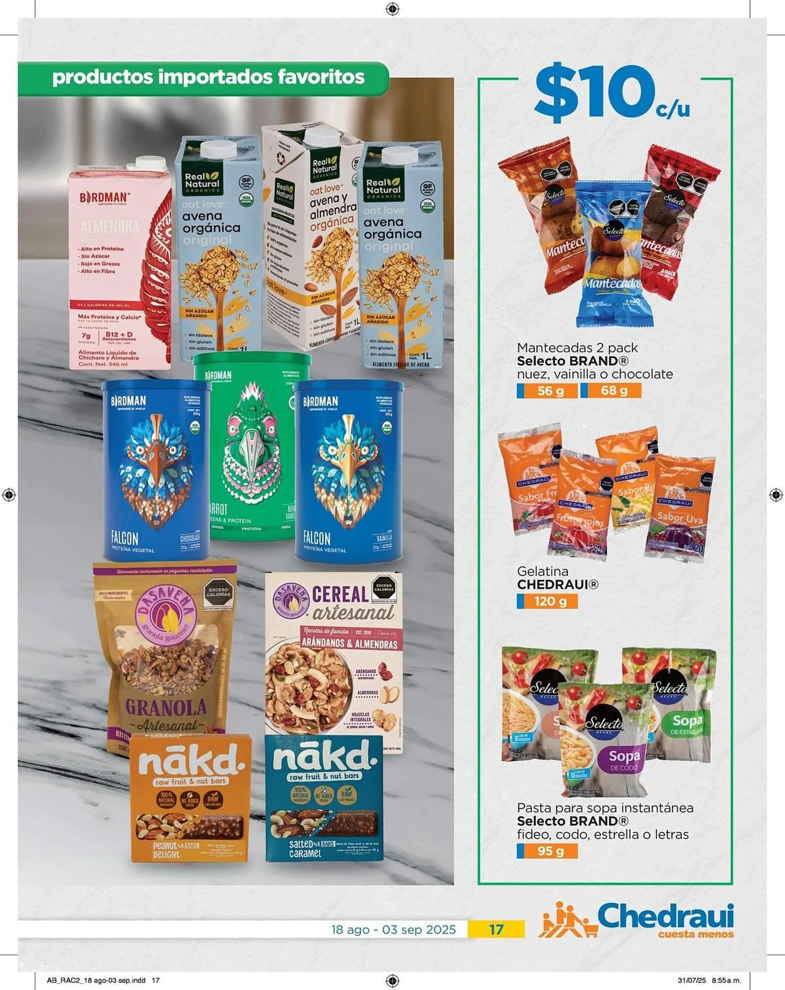Catálogo de Catálogo Chedraui 19 de agosto al 3 de septiembre 2025 - Pagina 17
