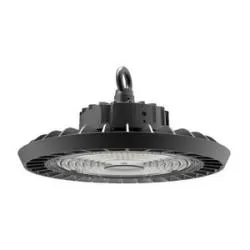 Tecnolite Lámpara UFO LED Colgante de Campana Secunda II, Exteriores, Luz de Día, 150W, 18.000 Lúmenes, Negro, para Iluminación Industrial