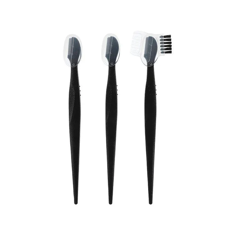 Navajas Para Ceja Negras 3 Piezas