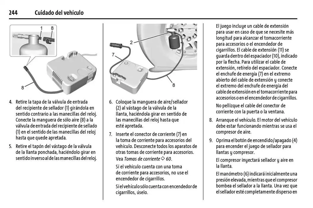 Catálogo de BrightDrop 400 Y BrightDrop 600 Manual del propietario 22 de enero al 31 de diciembre 2025 - Pagina 245
