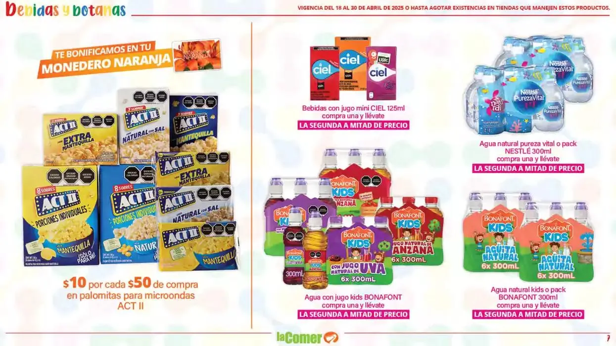 Catálogo de La Comer Dia del Niño 18 de abril al 30 de abril 2025 - Pagina 7