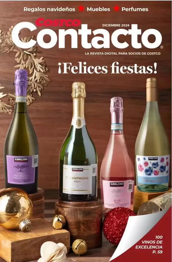Catálogo de Costco Contacto 10 de diciembre al 31 de diciembre 2024 - Pagina 1