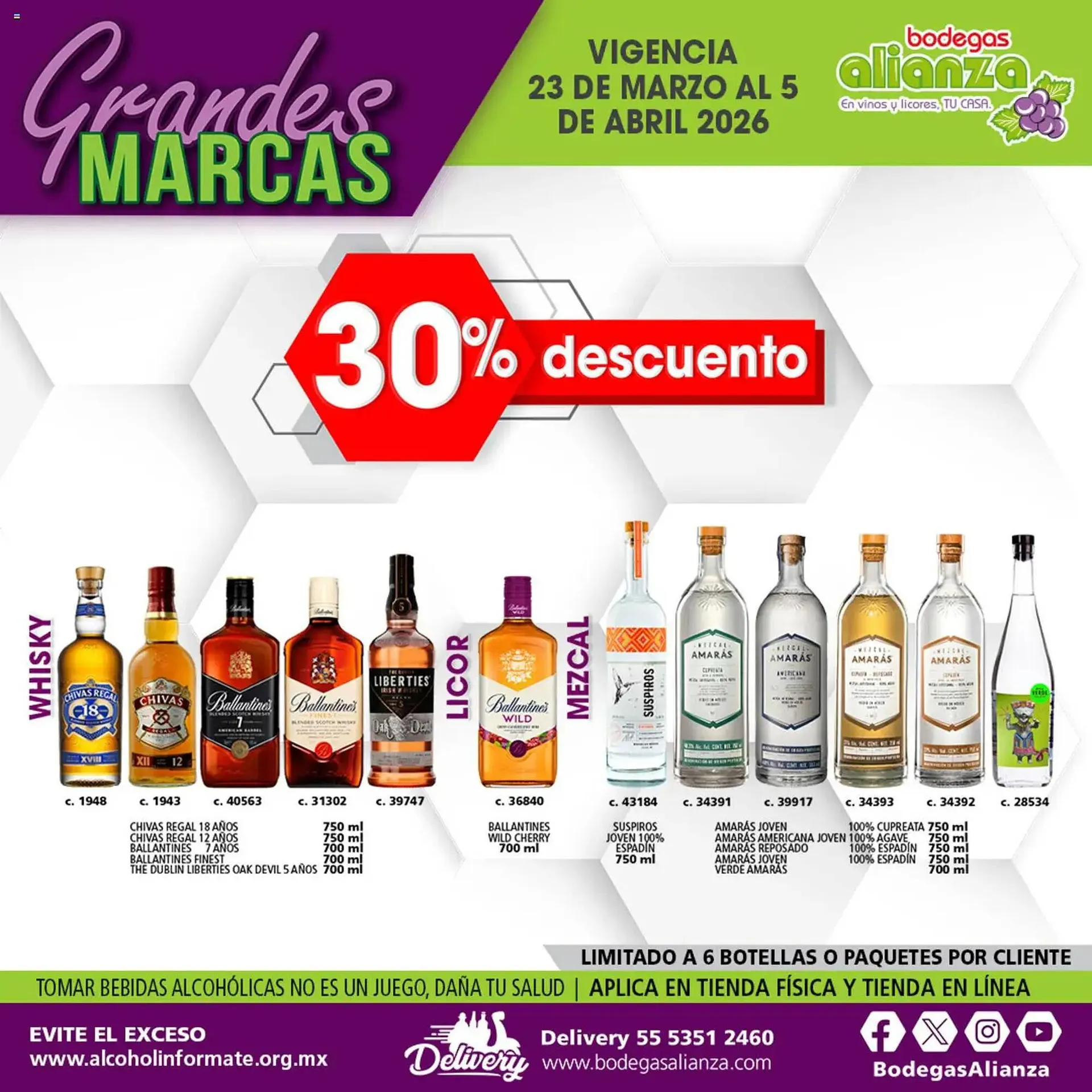 Catálogo de Folleto Bodegas Alianza 23 de marzo al 6 de abril 2026 - Pagina 2