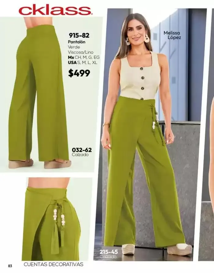 Catálogo de Catálogo Cklass Ropa Complemento de Verano 2025 México 1 de marzo al 30 de septiembre 2025 - Pagina 84