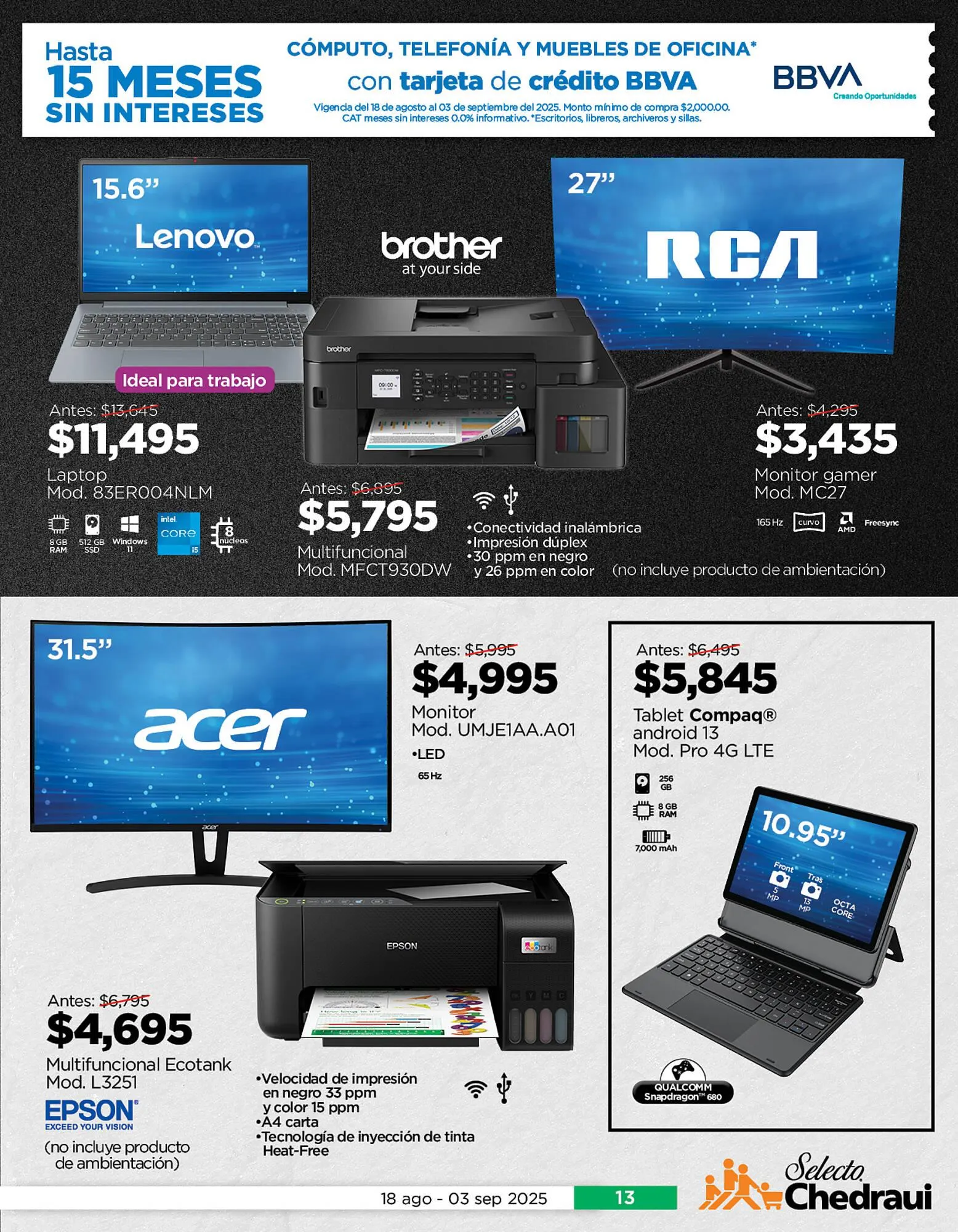 Catálogo de Catálogo Chedraui 28 de agosto al 31 de agosto 2025 - Pagina 3