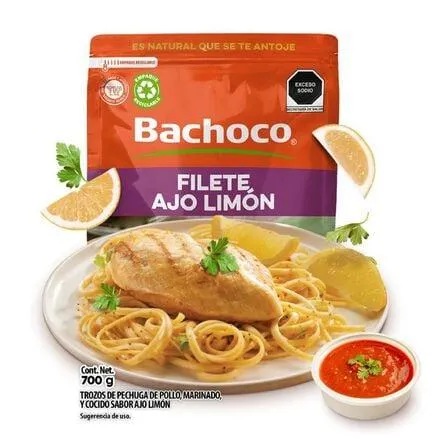 Filete Ajo Limón Bachoco 700 g