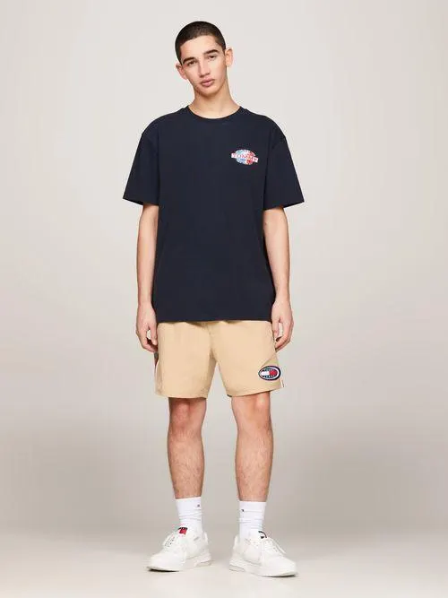 Playera Archive con logos de palmera de hombre Tommy Jeans