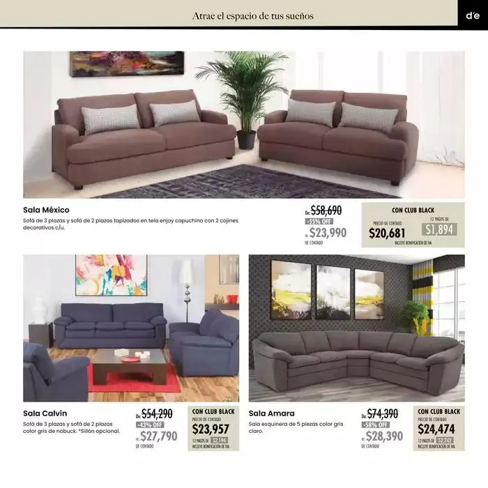 Catálogo de Muebles que Conectan Contigo 6 de enero al 12 de enero 2025 - Pagina 3