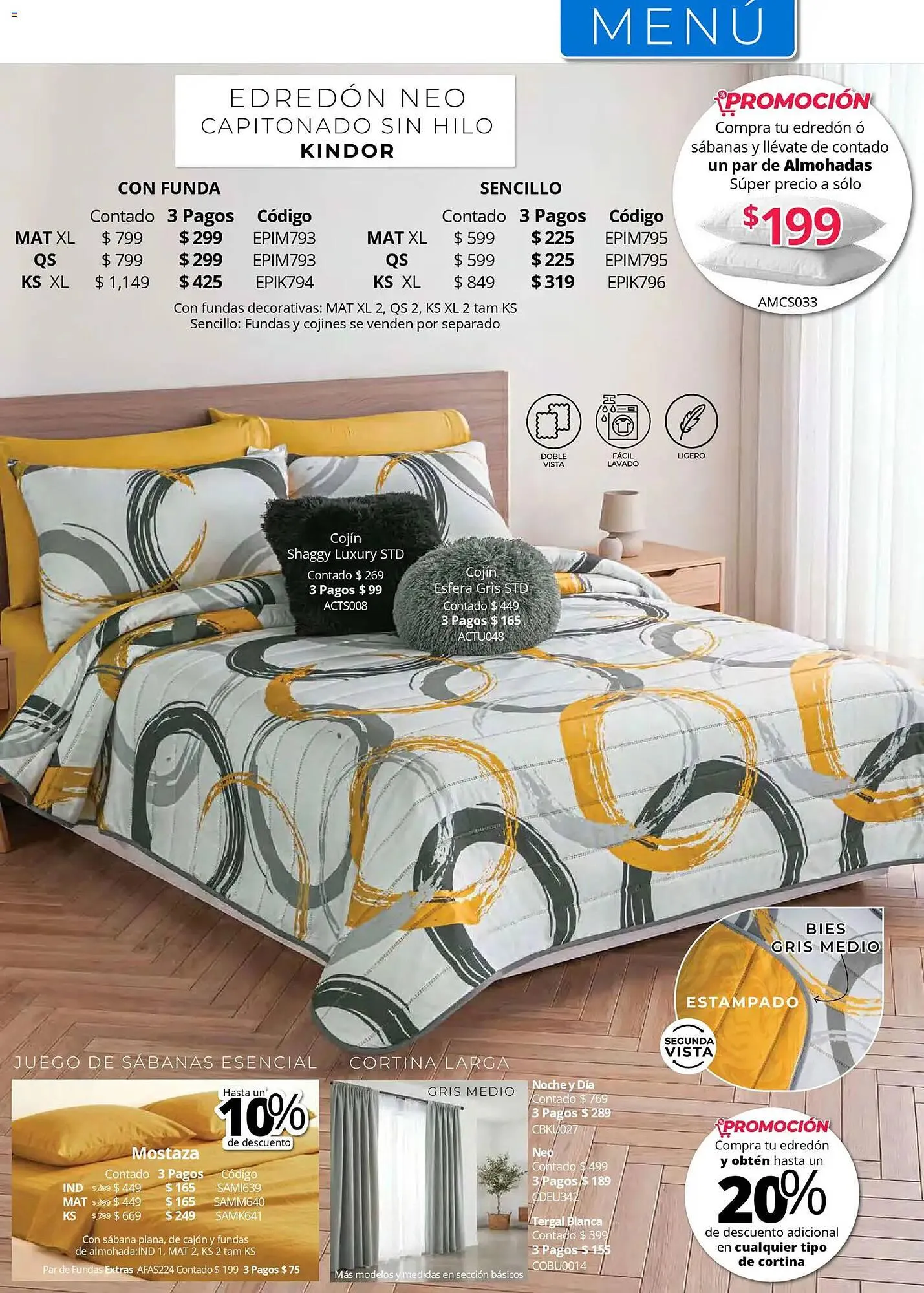 Catálogo de Catálogo Colchas Concord 1 de mayo al 1 de agosto 2026 - Pagina 60