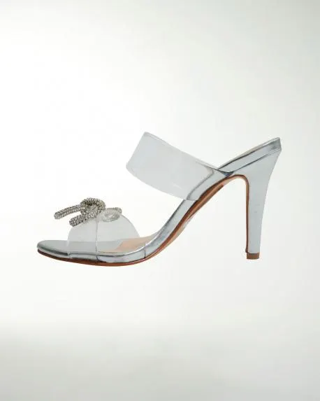 TMLT 02290-2 ZAPATO DE FIESTA TRANSPARENCIA Y BRILLO