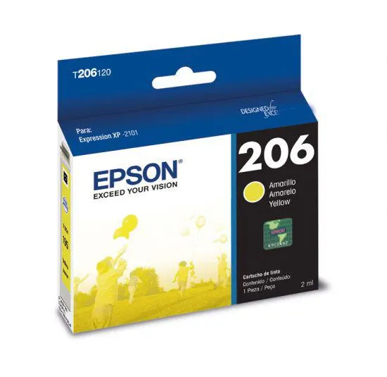 206 Yellow Ink Cartridge - Xpression XP-2101