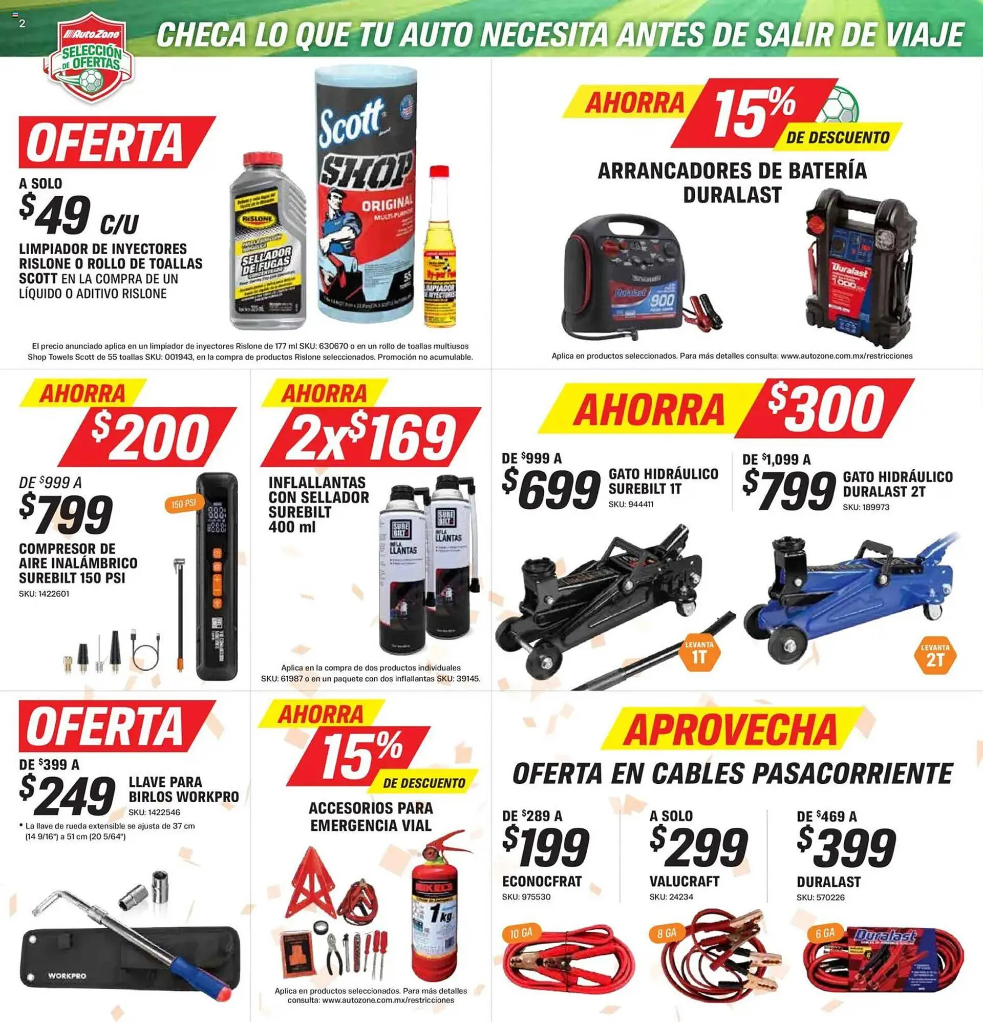 Catálogo de Catálogo AutoZone 15 de mayo al 22 de junio 2026 - Pagina 2