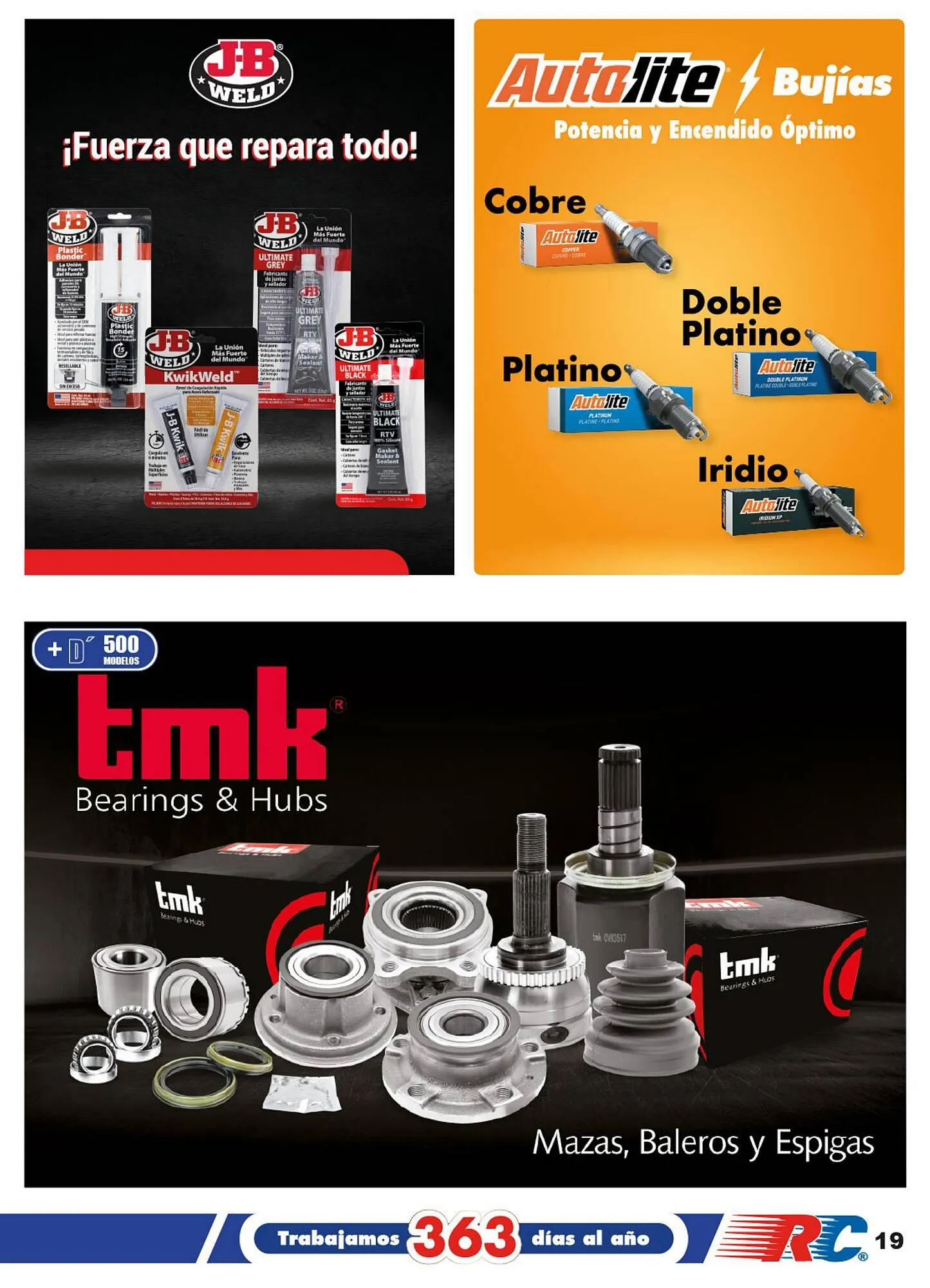 Catálogo de Catálogo Refaccionaria California 1 de julio al 31 de julio 2025 - Pagina 19