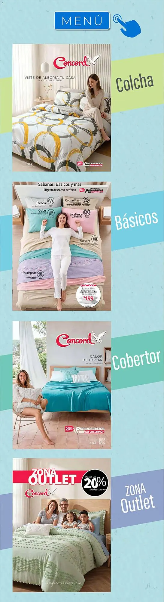 Catálogo de Catálogo Colchas Concord 1 de mayo al 1 de agosto 2026 - Pagina 3