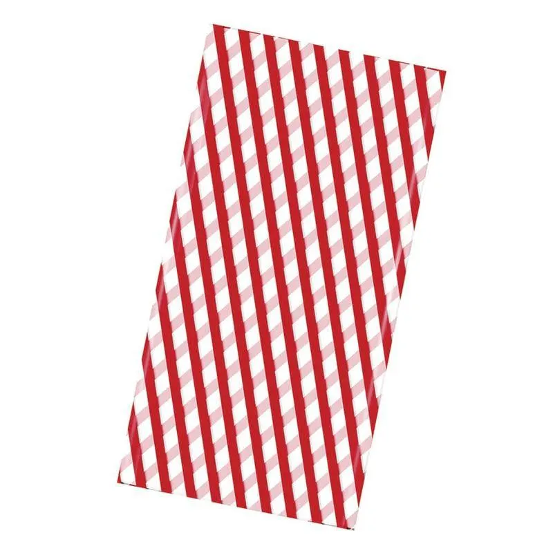 Papel Francés Diagonal Rojo con 10 Hojas Janel