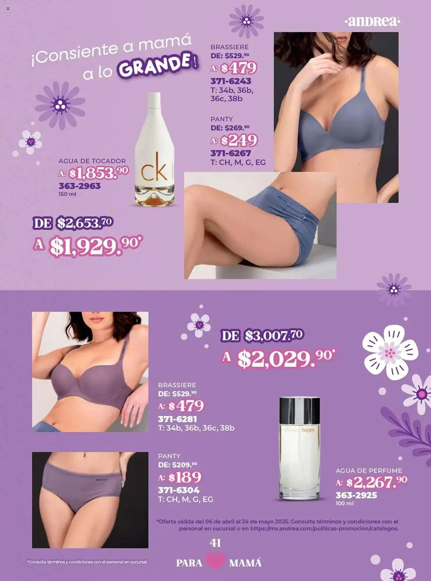 Catálogo de Catálogo Andrea 6 de abril al 24 de mayo 2025 - Pagina 41